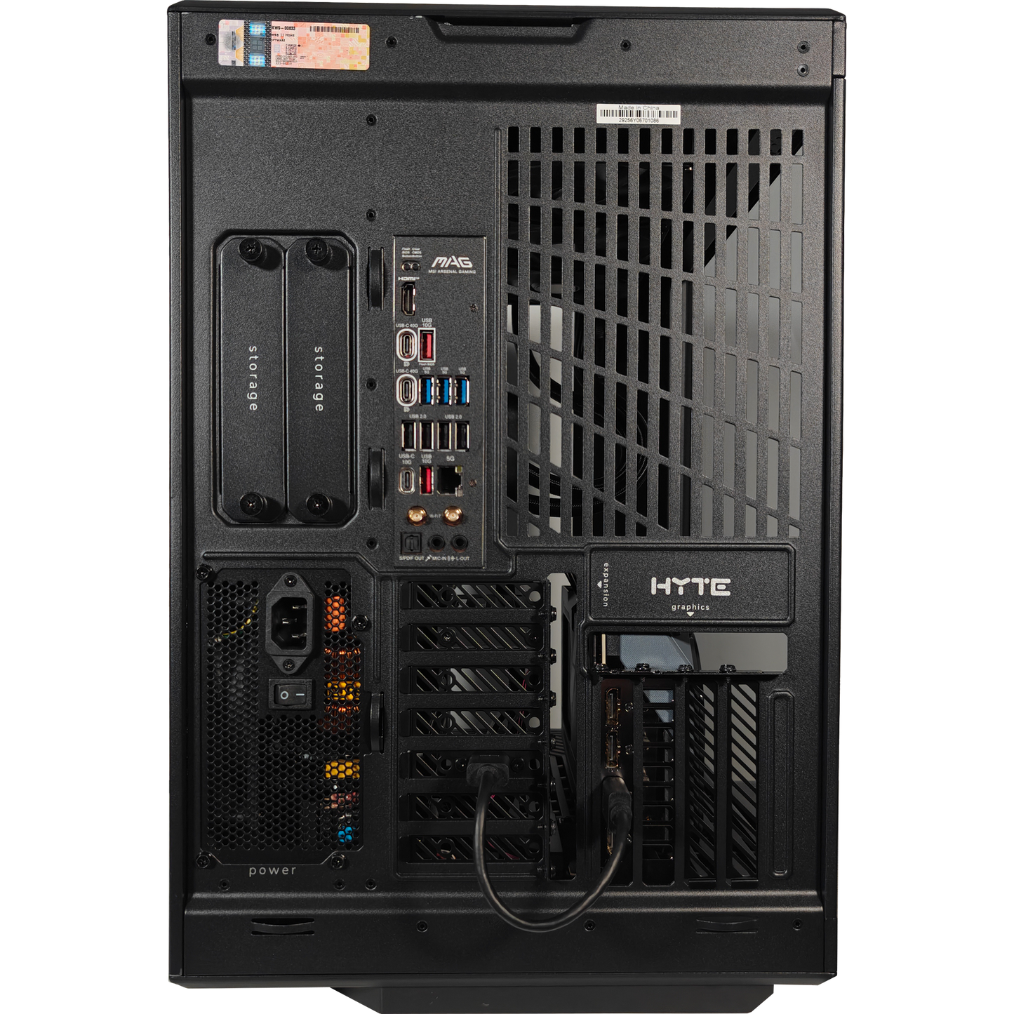 Y70 Extreme — RTX 5070, Ryzen 7 9800X3D, 32GB DDR5, 2TB SSD