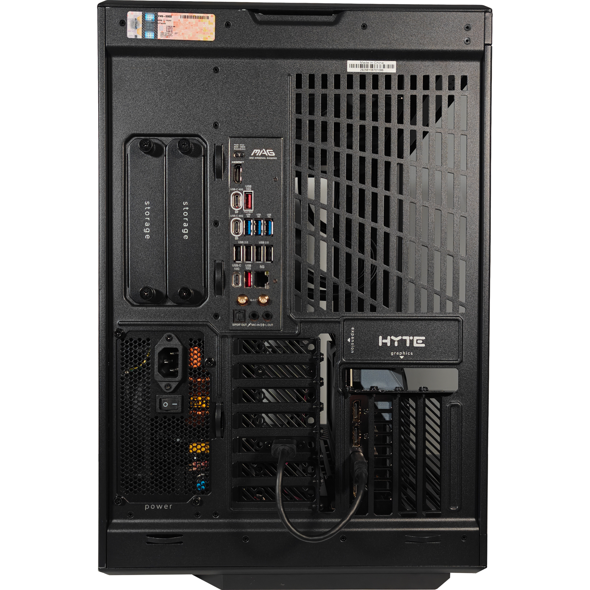 Y70 Extreme — RTX 5070, Ryzen 7 9800X3D, 32GB DDR5, 2TB SSD