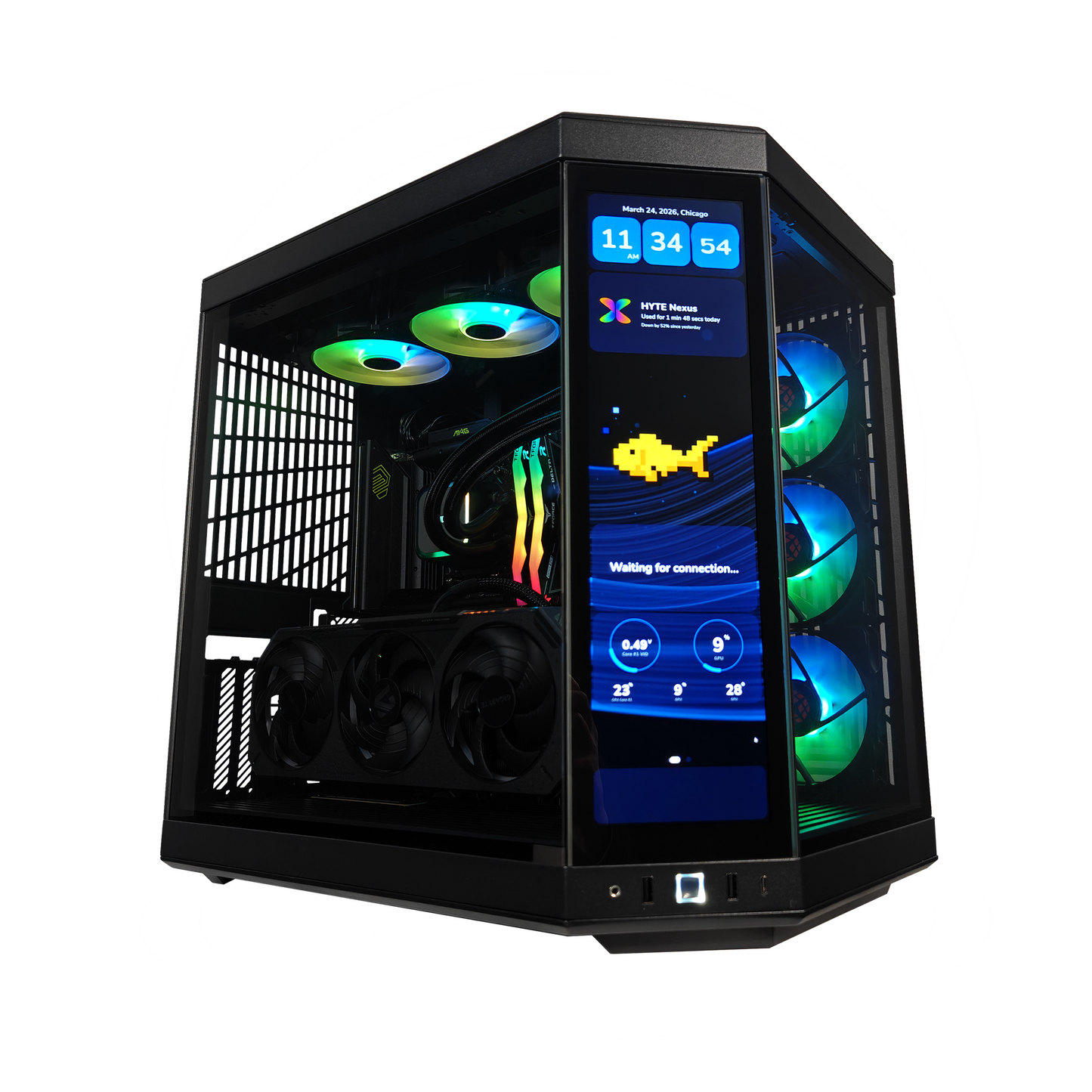 Y70 Extreme — RTX 5070, Ryzen 7 9800X3D, 32GB DDR5, 2TB SSD