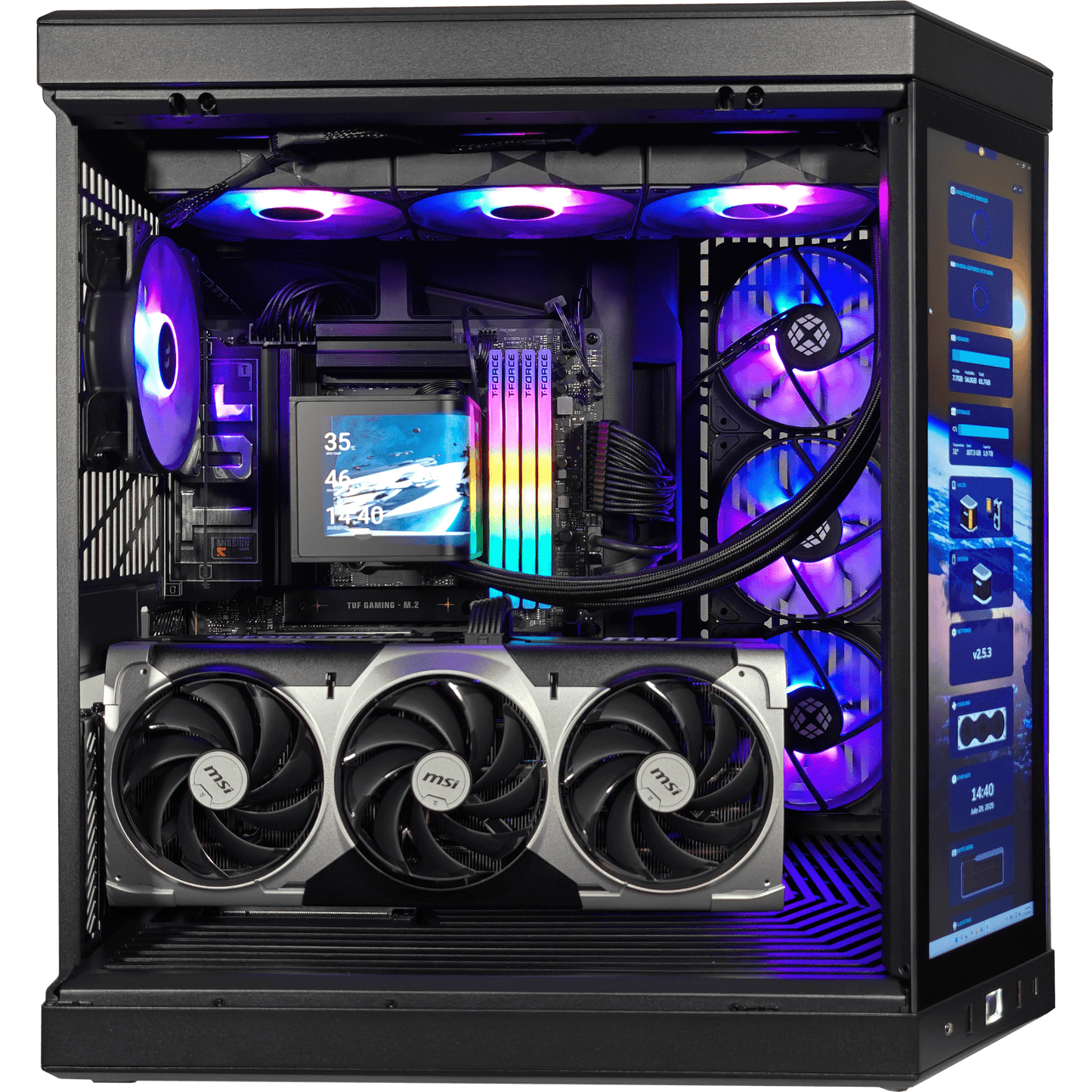 Y70 Epic X — RTX 5090, Ryzen 9 9950X3D, 64GB DDR5, 2x 2TB SSD