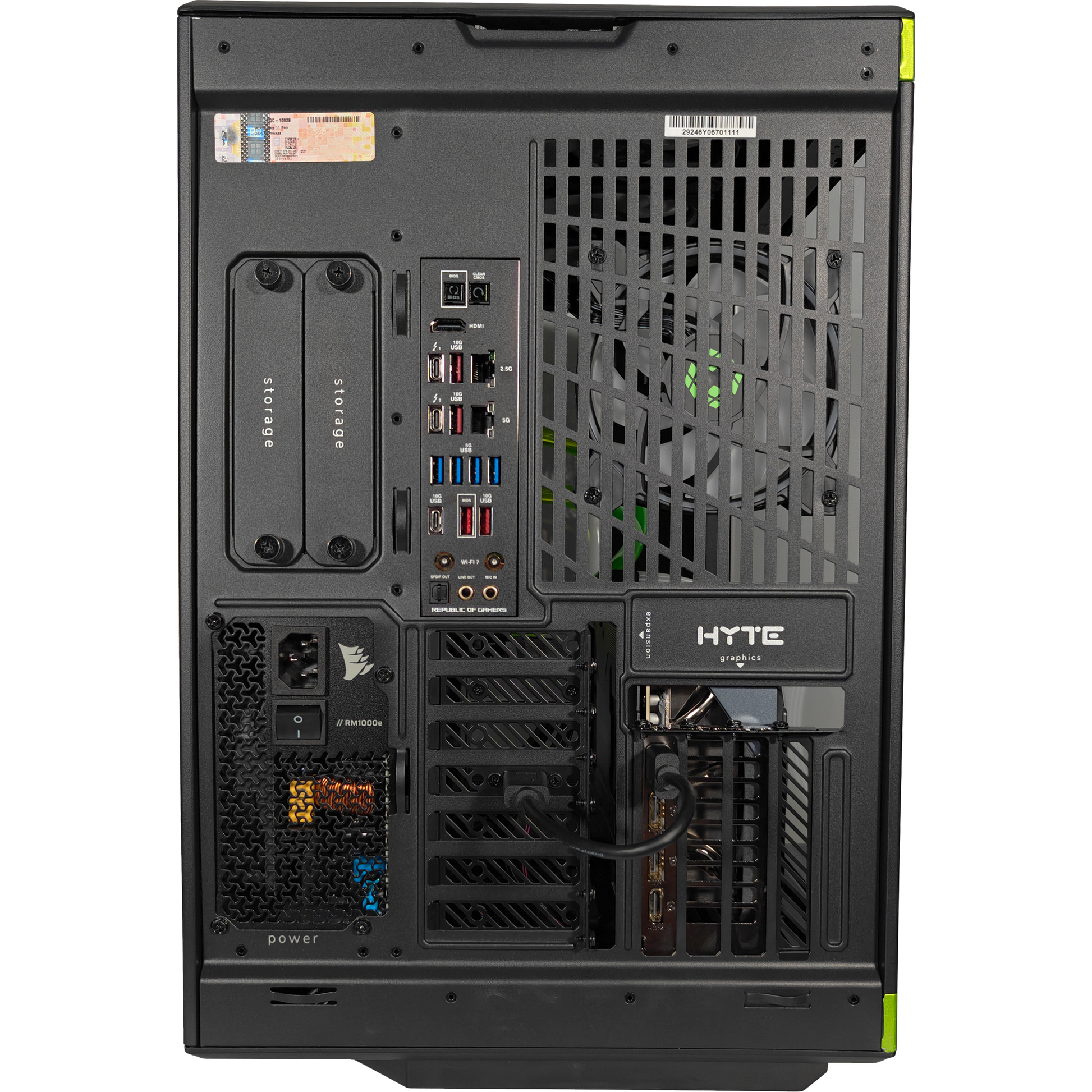 Y70 Mean Green Epic Black Label Gaming Desktop