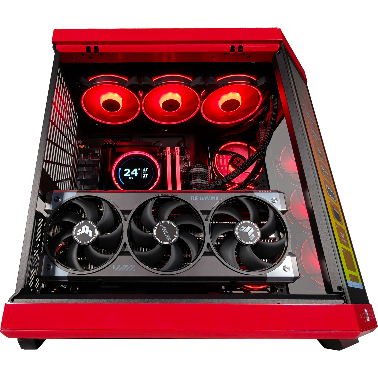 Y70 Red Eye X3D — RTX 5080, Ryzen 7 9800X3D, 32GB DDR5, 2TB SSD