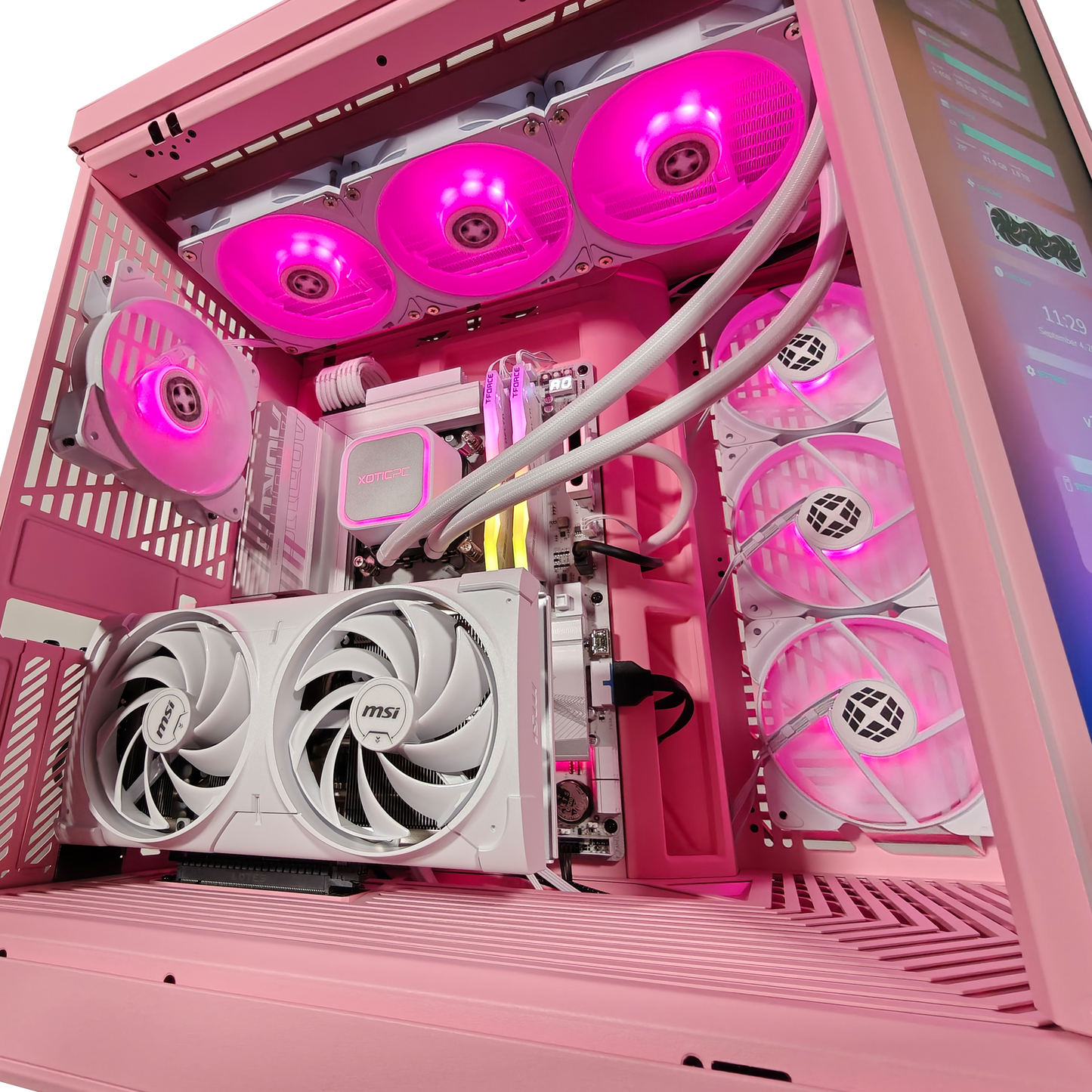 Y70 Strawberry Milk — RTX 5070, Core Ultra 7 265K, 32GB DDR5, 2TB SSD