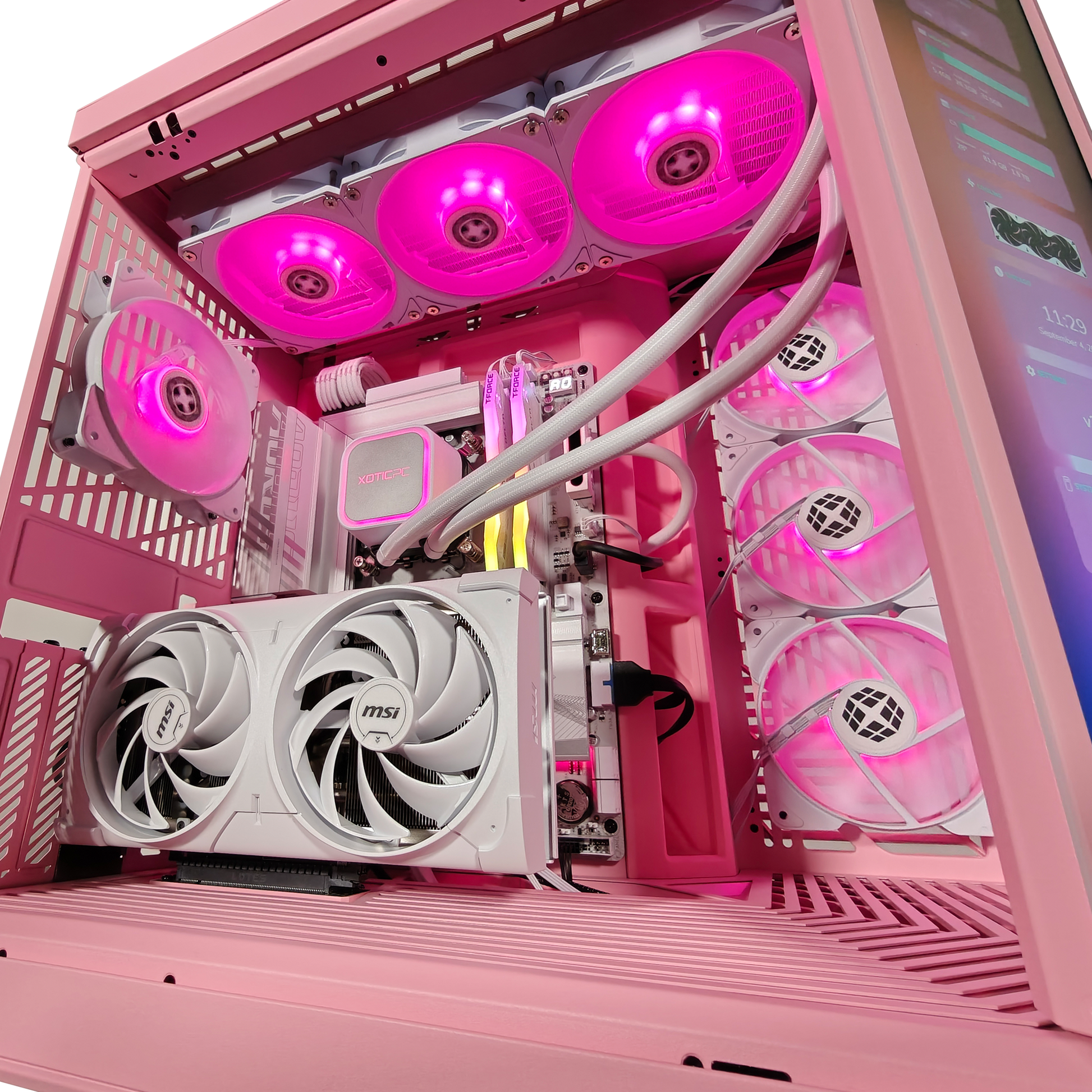 Y70 Strawberry Milk — RTX 5070, Core Ultra 7 265K, 32GB DDR5, 2TB SSD