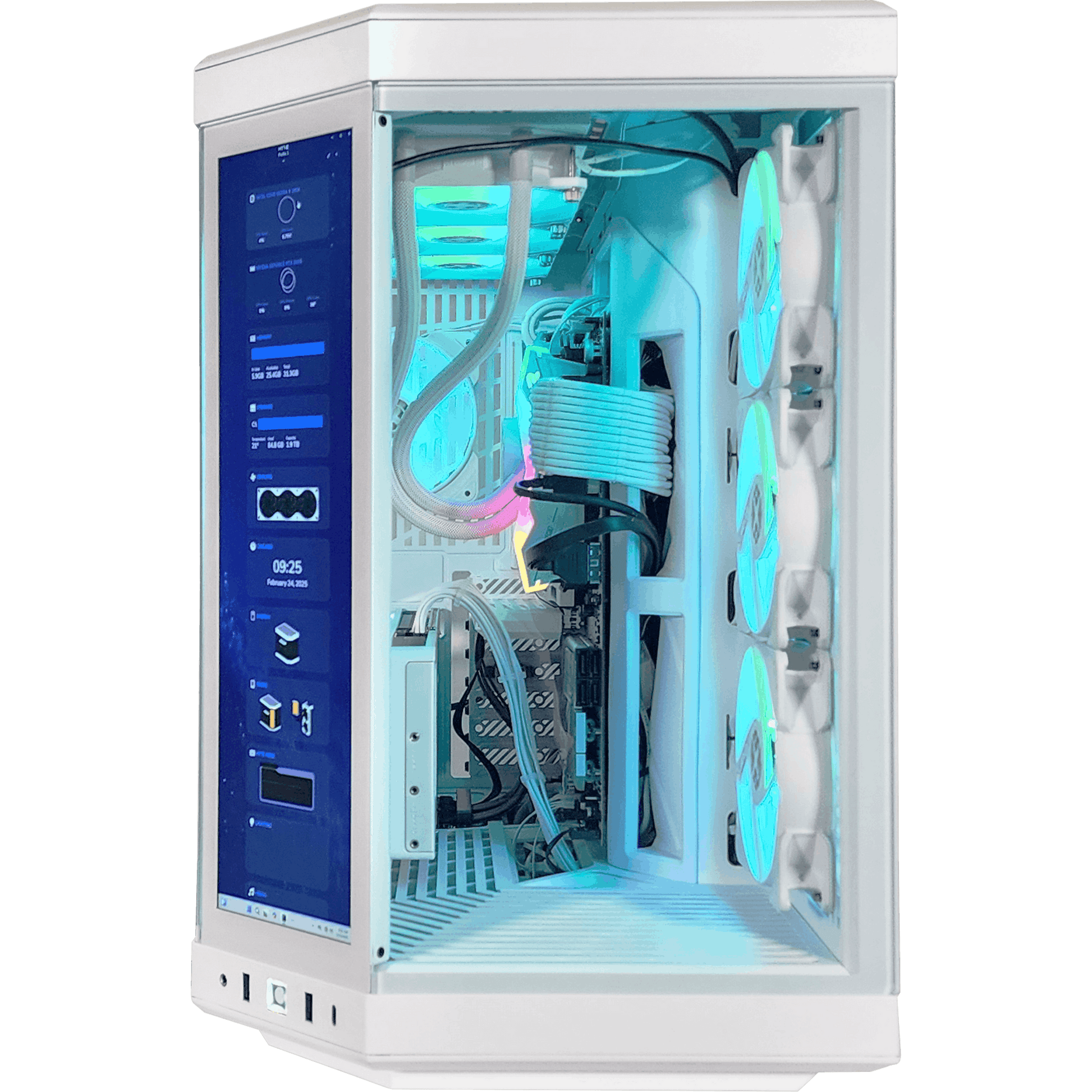 GX13 HYTE Custom Built Gaming Desktop PC