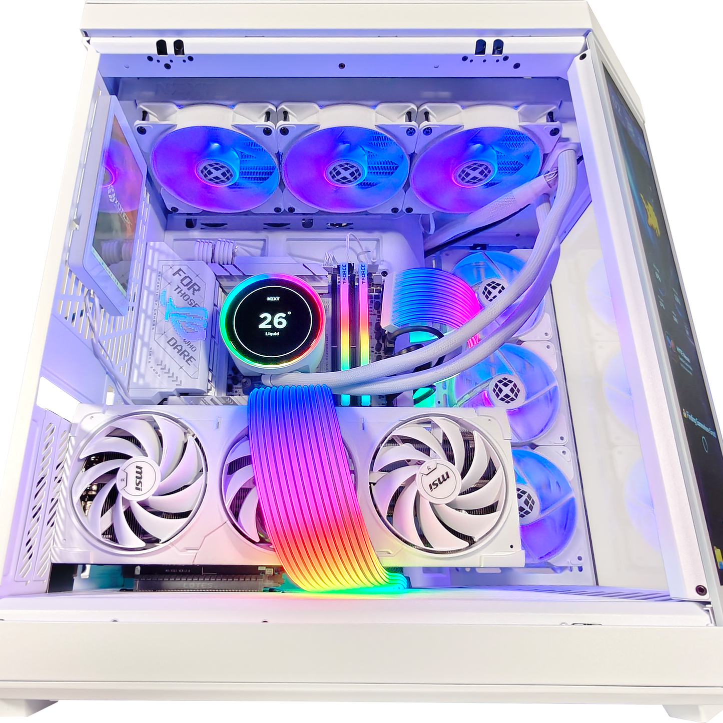 Y70 X3D Ghost — RTX 5080, Ryzen 7 9800X3D, 32GB DDR5, 2TB SSD