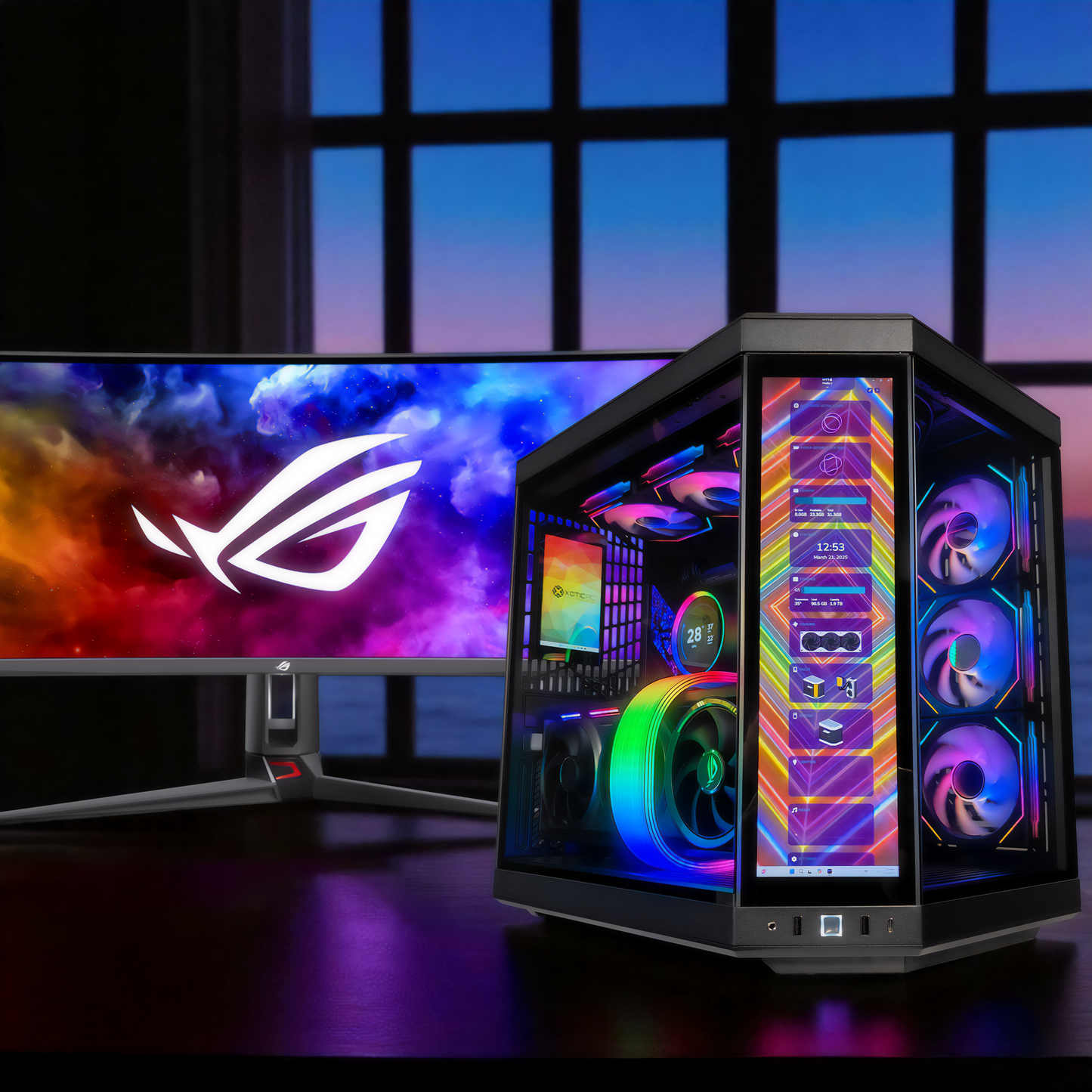 Y70 Ultimate X — RTX 5080, Core Ultra 7 265K, 32GB DDR5, 2TB SSD