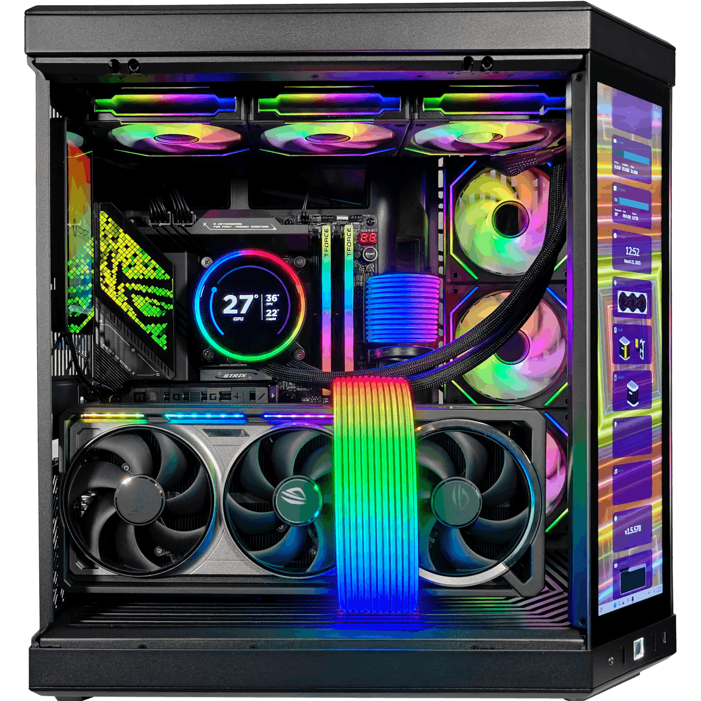 GX13 HYTE Custom Built Gaming Desktop PC