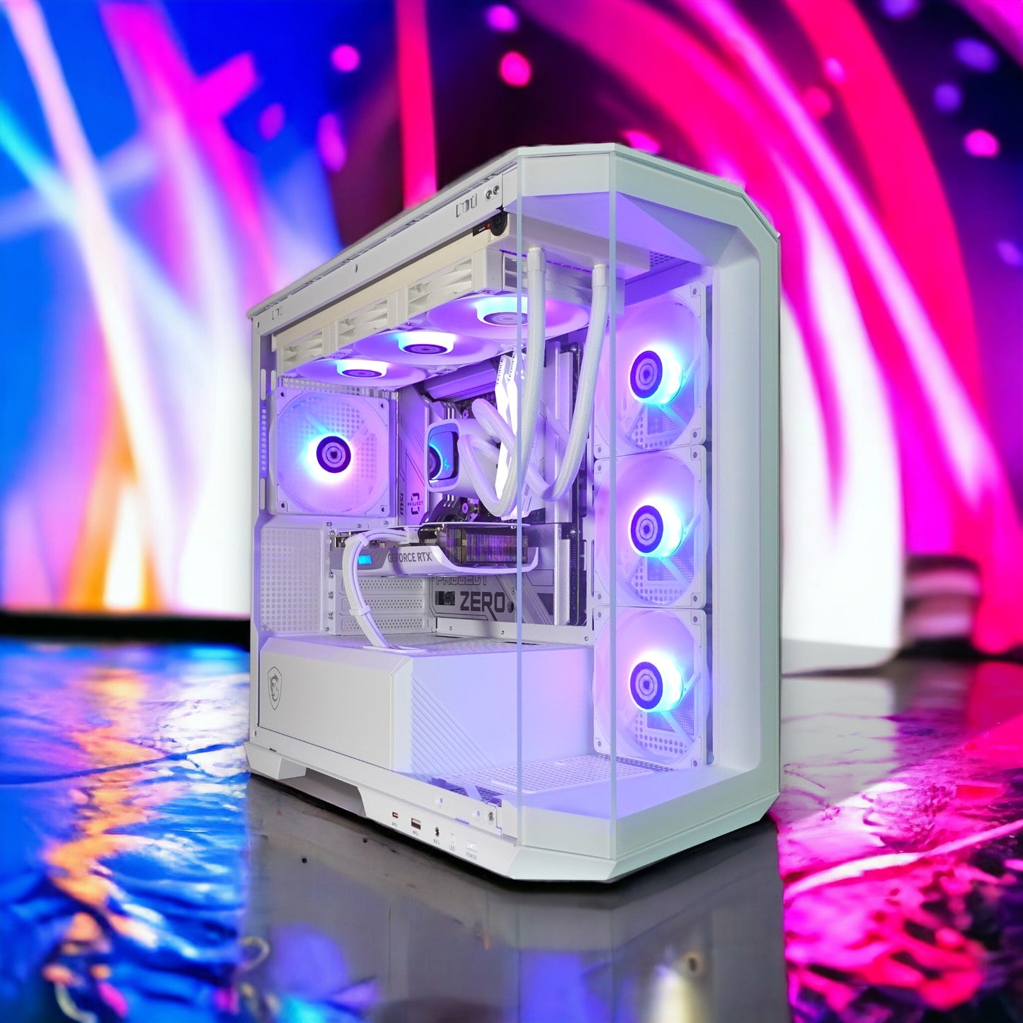 Project Zero Pano Ghost — RTX 5070, Ryzen 7 9800X3D, 32GB DDR5, 2TB SSD